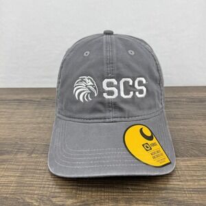 Carhartt SCS Hat Cap Strap Back One Size Gray Force Cotton Embroidered‎ Mens
